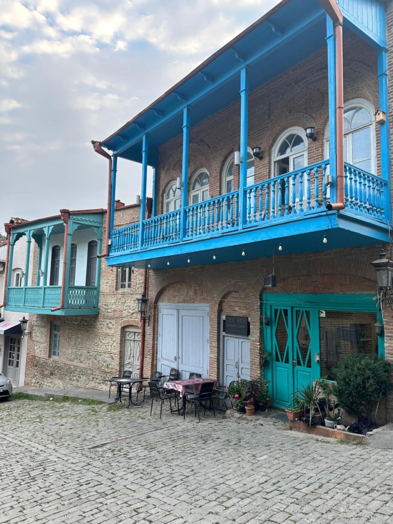 Golden Lion Hotel Sighnaghi Ngoại thất bức ảnh